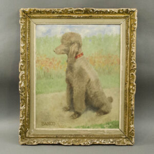 Banco, Poodle of Flora Whitney Payne Miller