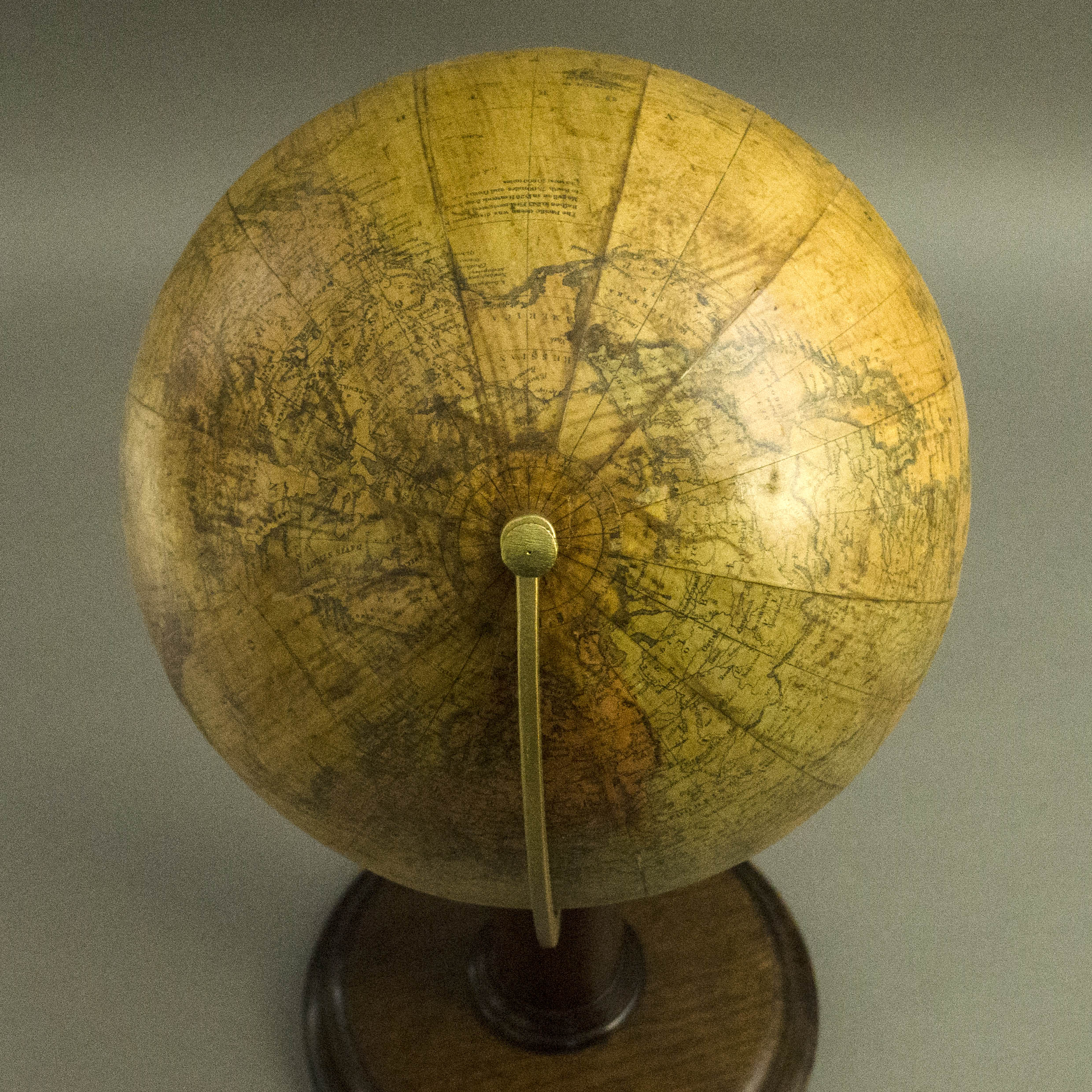 Masonic 10-Inch Terrestrial Table Globe, detail