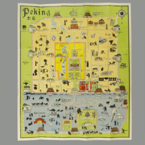 John Kirk Sewall, Pictorial Map of Peiping (Peking)