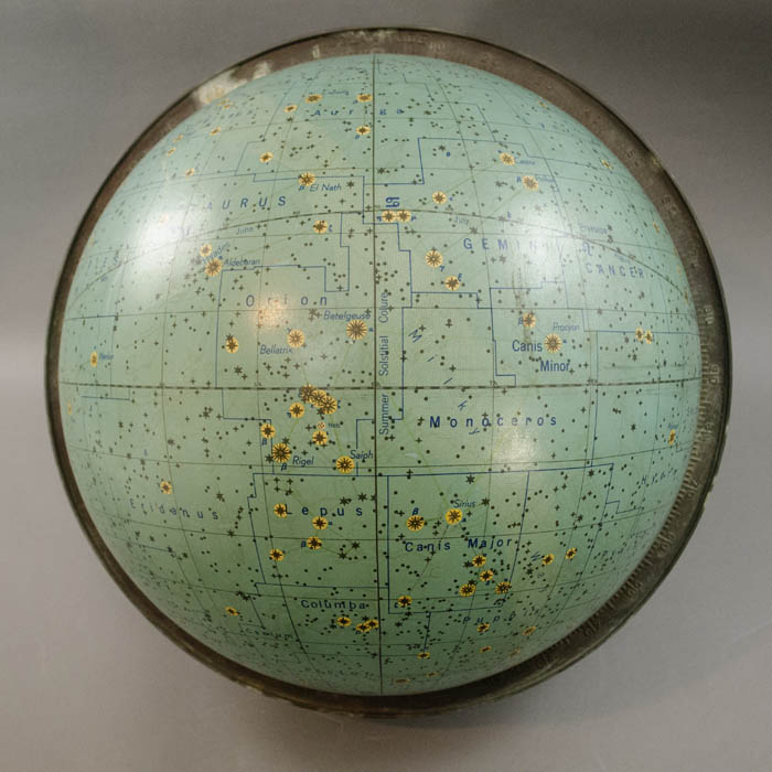 Denoyer-Geppert Company 16-inch Celestial Table Globe, detail
