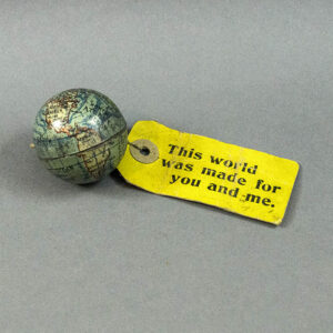 E.J. Schwabe Novelty Company 2-Inch Mailable Souvenir Terrestrial Globe