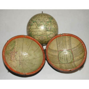 John & William Cary Terrestrial 3-Inch Pocket Globe