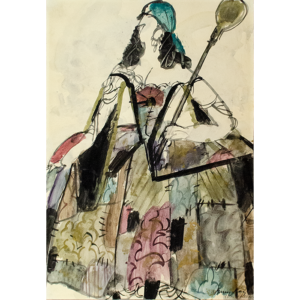 Costume For the Gypsy Queen in Rudolf Nureyev's Don Quixote