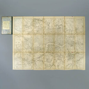 Map, London Post Office Directory