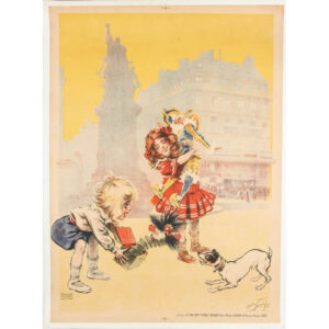 Maurice Neumont poster, [A La Place Clichy — Étrennes]