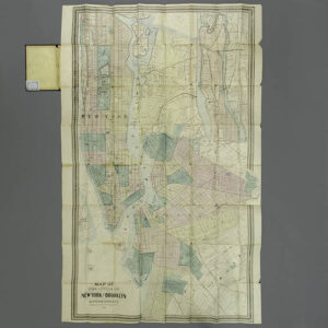 M. Dripps, Map of the Cities of New York and Brooklyn and Long Island City