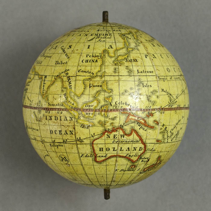MPS 3-Inch Terrestrial Globe, detail
