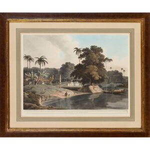 Near Bandell On The River Hoogly, Plate 8