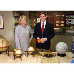 Martha Stewart and George Glazer on Martha Stewart Living, 2001