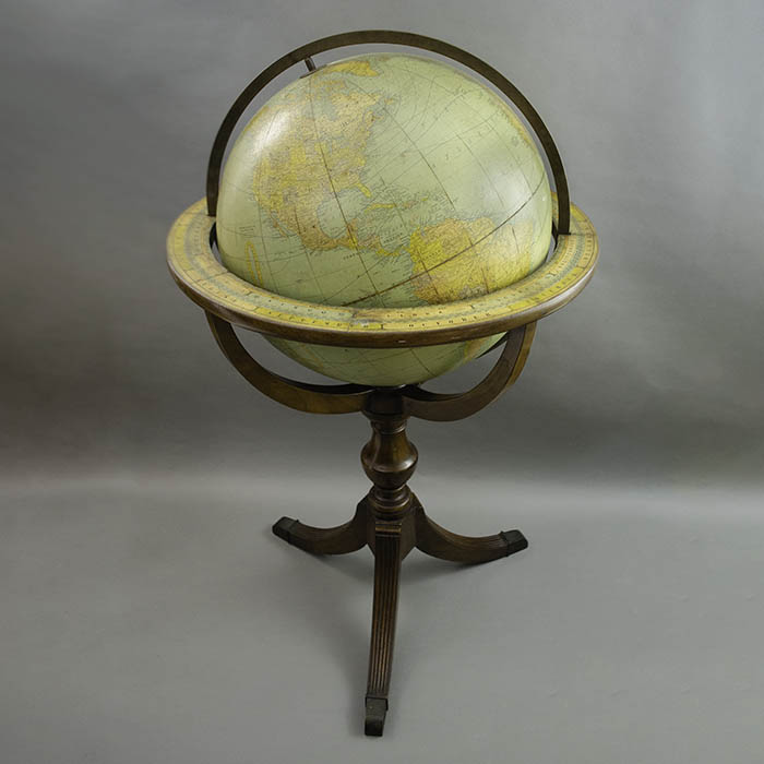 Rand McNally & Company 18-Inch Terrestrial Floor Globe