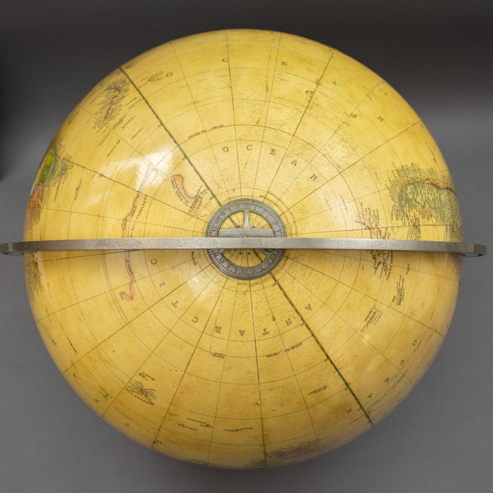 Gilman Joslin 16-Inch Terrestrial Tripod Floor Globe, detail