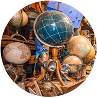 George Glazer Gallery Globe Guide