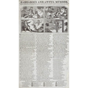 Barbarous and Awful Murder broadside