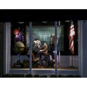 Ralph Lauren Children's Store Window, Back to School 2015