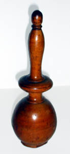 Emblem of authority: Present-day gavels may have their origins in the Masonic setting maul, like this one from c. 1900.