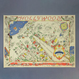 Being a Map of Hollywood from the Best Surveys of the Time