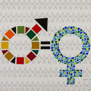 Erik Nitsche, Gleichberchtigung [Equal Rights under the Law], detail