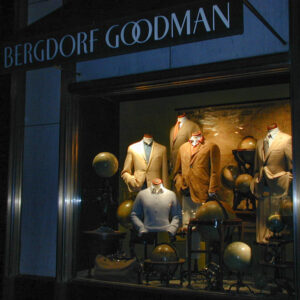 Bergdorf Goodman Men's Store Windows, January-February 2002