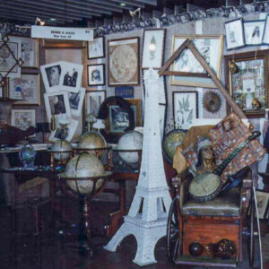 George Glazer Gallery Booth, Sandy Smith Fall Antiques Show The Pier, New York 1994