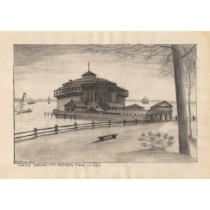 Castle Garden and Battery Park in 1850 (1915)