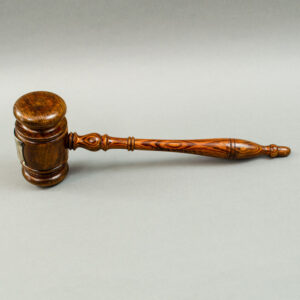 American Institute of Homeopathy Presentation Gavel