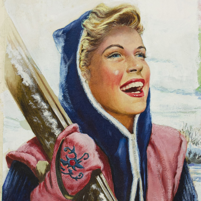 Female Skier